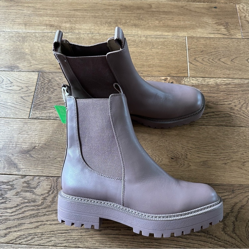New Sam Edelman LAGUNA CHELSEA BOOT Waterproof Boots Sz 8.5 - Picture 7 of 12
